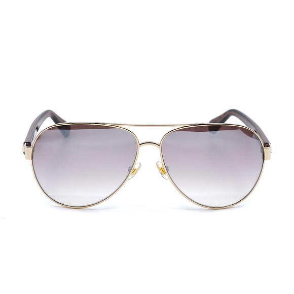 NEW KATE SPADE GENEVA/S EYR GOLD PINK AVIATOR WOMEN'S SUNGLASSES - Picture 2 of 13